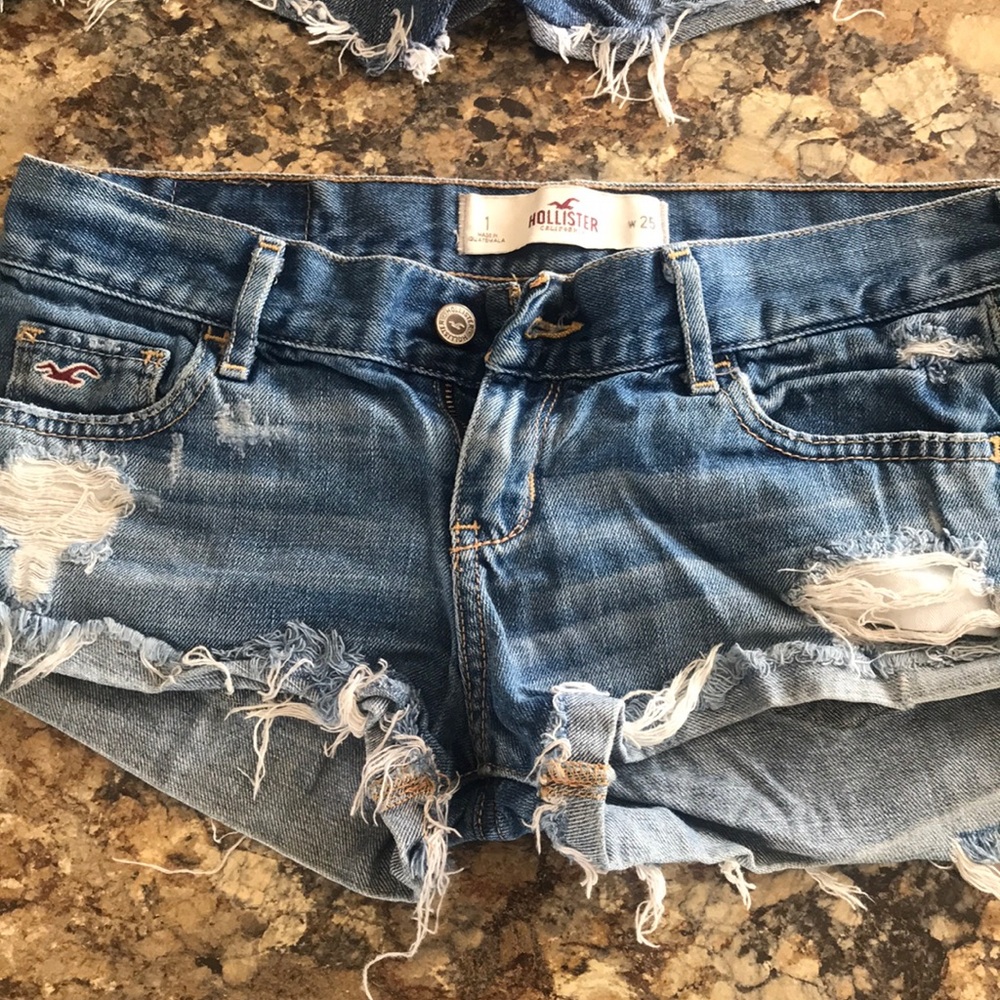 Hollister Cut-off Jean Shorts